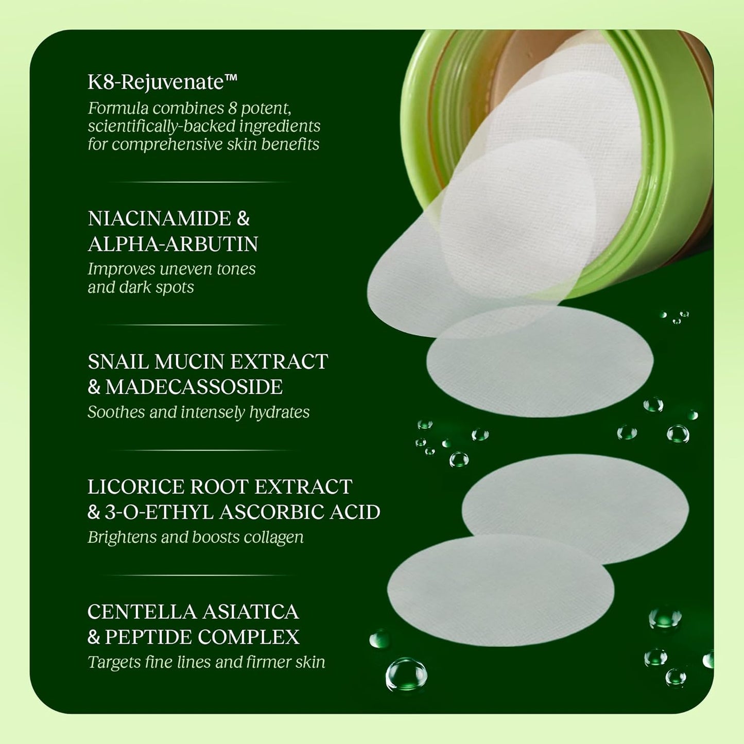 Koreanify™ - Skin Care Toner Pads (100 pads)
