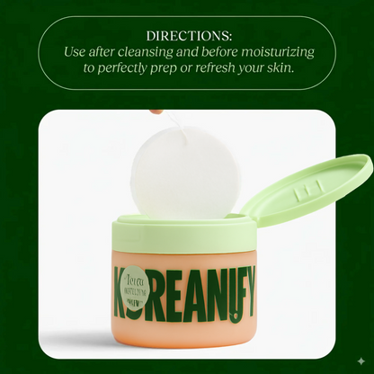 Koreanify™ - Skin Care Toner Pads (100 pads)